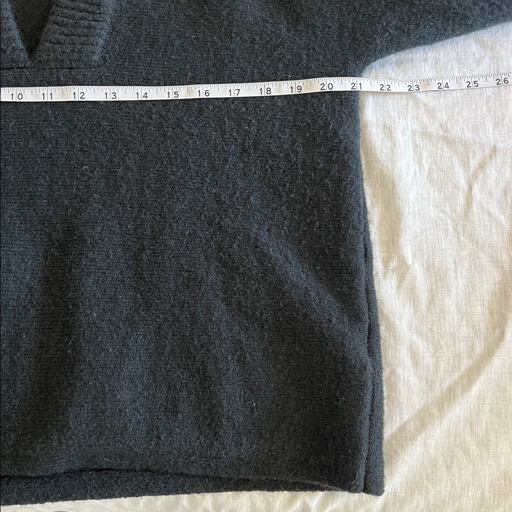 H&M Studio Collection Thick Collared Sweater Wool Blend Oversized Women's Small - Picture 6 of 8